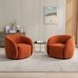 2 Fauteuils Design Bouclette Premium